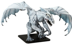 Icingdeath, Gargantuan White Dragon Legend of Drizzt Scenario pack